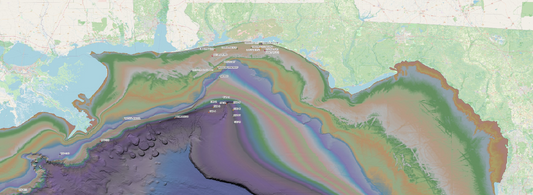 EASTERN GULF OF AMERICA CHART